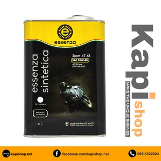 Nhớt Xe Số & PKL Essenza Sintetica Sport 4T XR 10W40 1L Tổng Hợp 100%