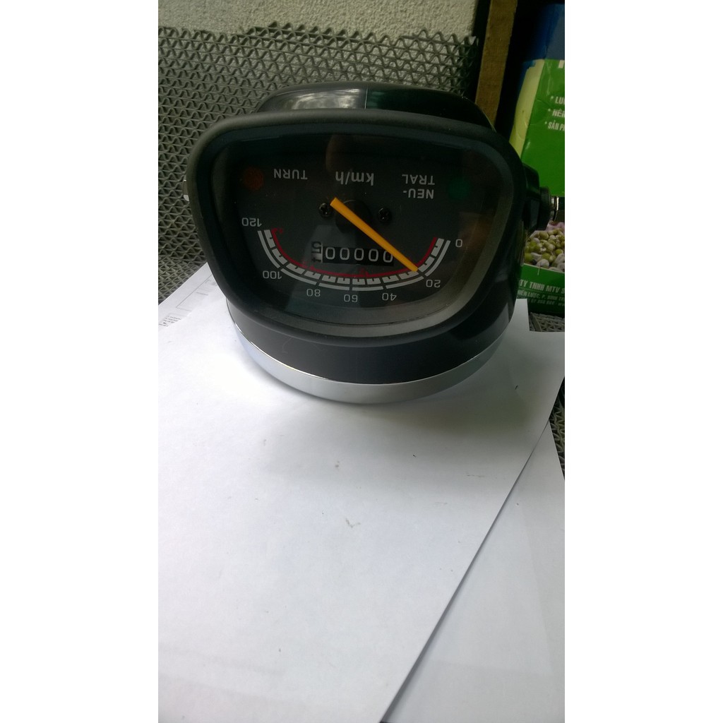 Trọn bộ gáo chóa kiếng đồng hồ honda cd, cl- gáo màu đen