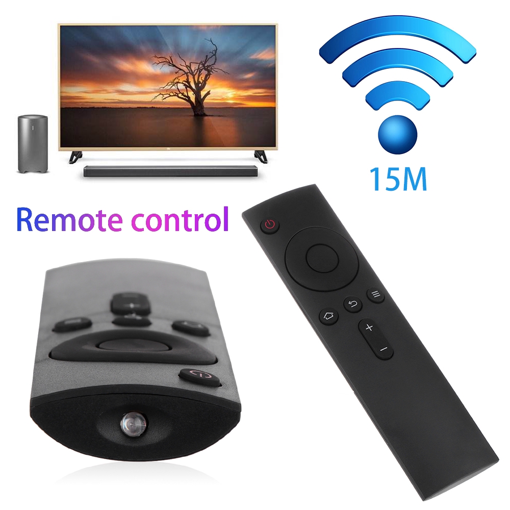 Đen Điều Khiển Từ Xa Thay Thế Cho Xiaomi Mi Tv Set-top Box 3 2 1