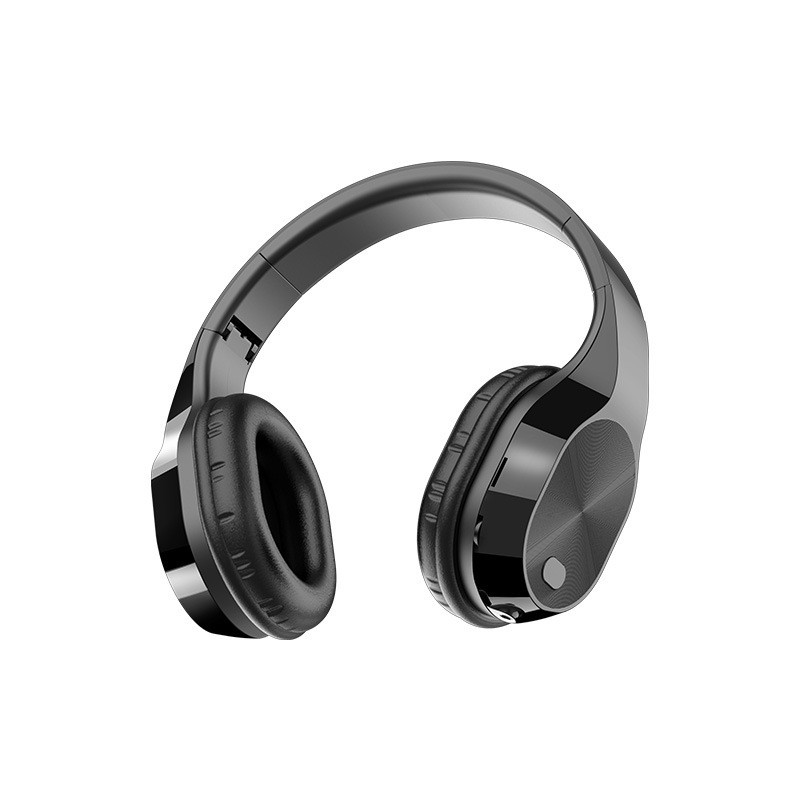Tai nghe bluetooth T5 tai nghe có thể gập lại tai nghe trầm có thể giảm tiếng ồn, hỗ trợ chèn thẻ TF