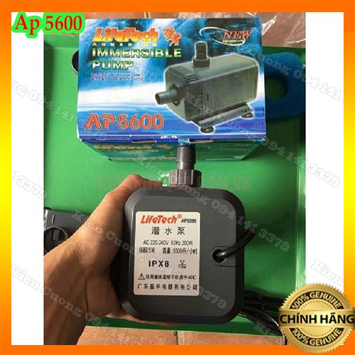 Máy bơm nước lifetech AP5600 cho bể cá cảnh