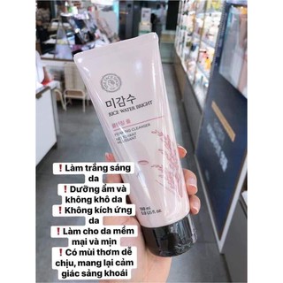 sữa rửa mặt gạo T.F 150ml
