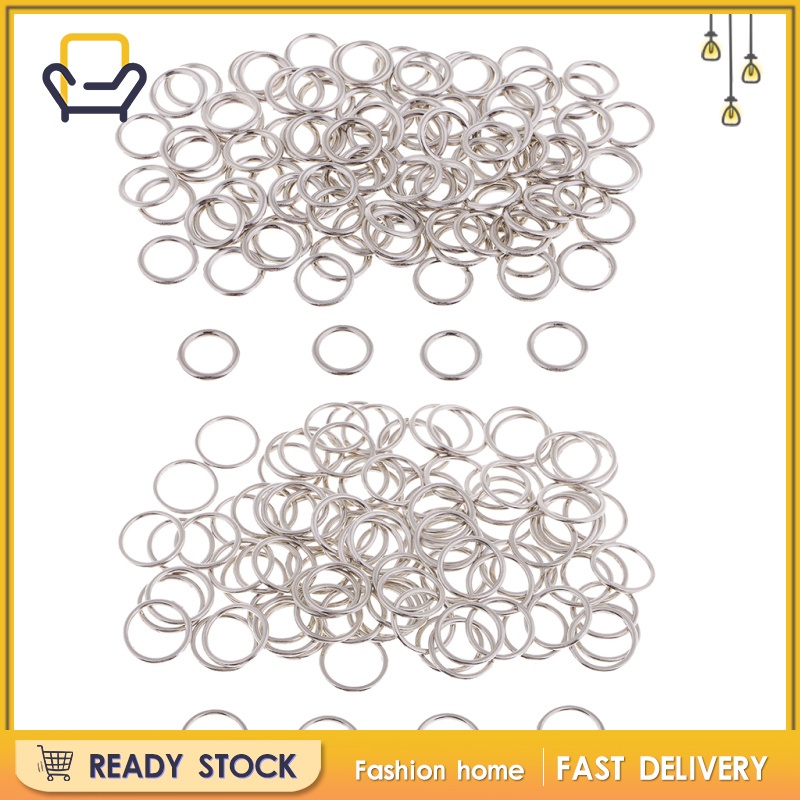 Set 100 Kẹp Dây Áo Ngực Hình Chữ O 8mm Happi2ness