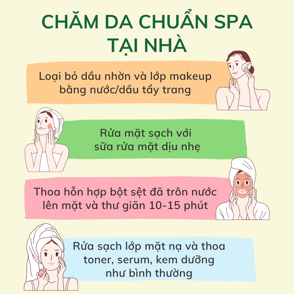 Hạt ngũ hoa, mặt nạ ngũ hoa  - Mask đắp mặt giúp làm đẹp da, dưỡng da, kiềm dầu, sáng da -100% thiên nhiên