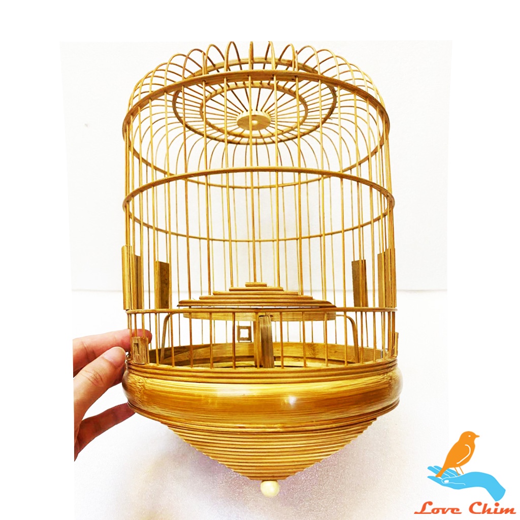 Lồng khuyên polung lùn xử lý LOVECHIM, Lồng chim khuyên đẹp phom lùn