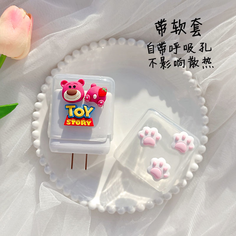 Ốp bọc bảo vệ cho củ sạc OPPOK9 10W/ 18W/ 20W/ 30W/ 65W Reno6pro+54se realmex7findx2acev5k Reno3 Pro