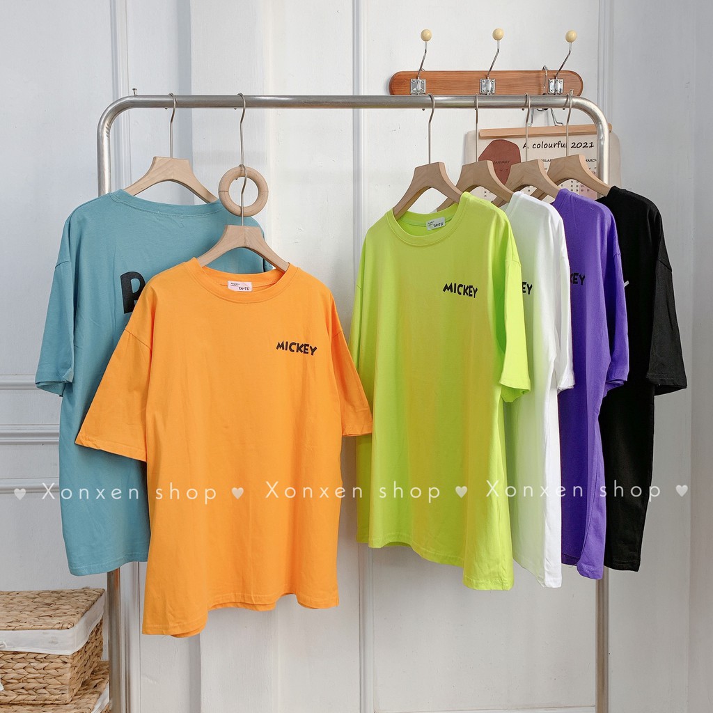Áo thun nữ form rộng, áo phông rộng nữ dễ thương XONXEN SHOP freesize mã C07