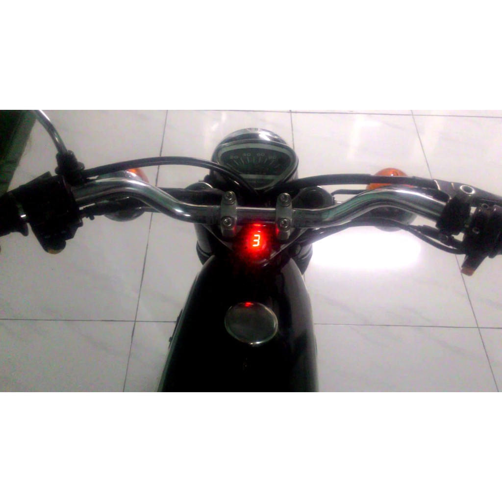 Đèn LED báo số xe máy d-ream wave cub và các loại xe khác