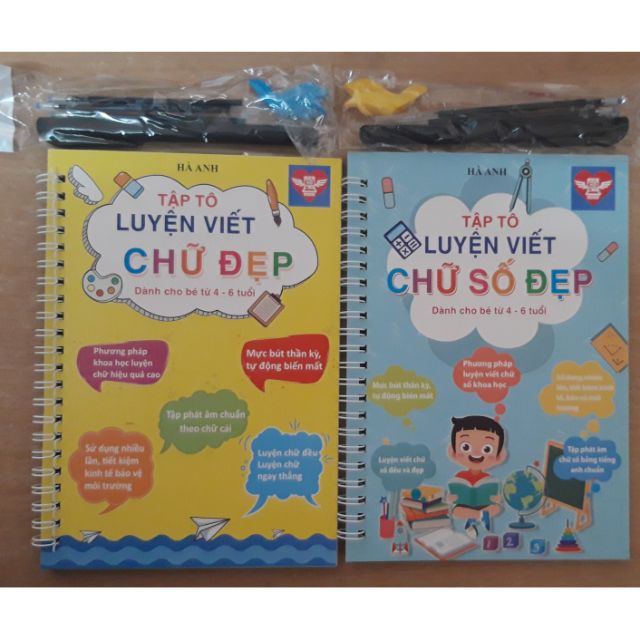 Bộ tập tô của bé.