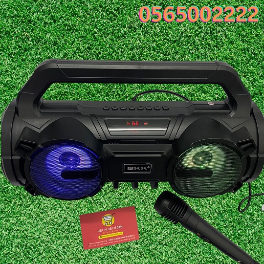 Loa Bluetooth Karaoke Kimiso S1/S2/BKK B98/QS 3607/QS 4605/CL 97/SKD 106 - Loa Không Dây Tặng Kèm Mic Hát Có Dây