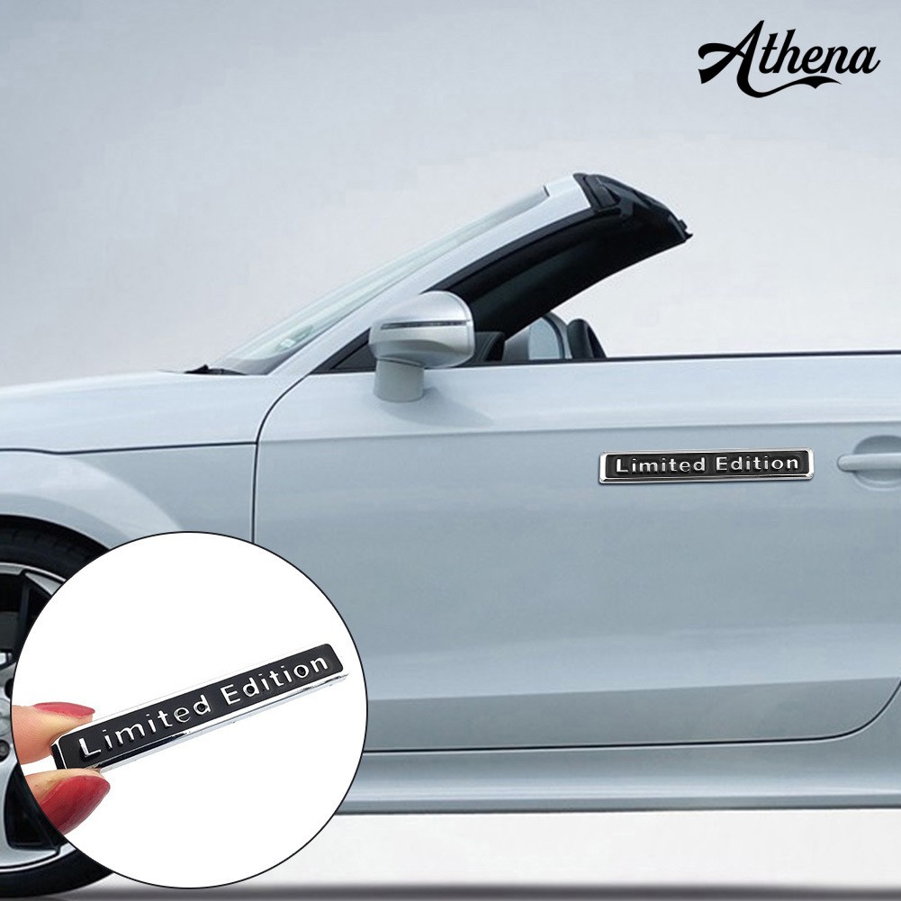 Miếng dán kim loại in hình chữ Limited Edition chuyên dụng cho trang trí xe hơi | BigBuy360 - bigbuy360.vn