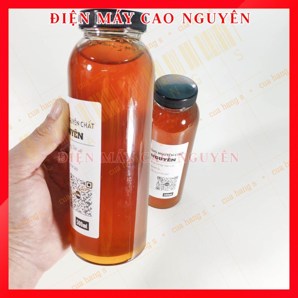 Mật ong nguyên chất rừng Tây Nguyên thơm ngon đặc sánh CHAI 500ml