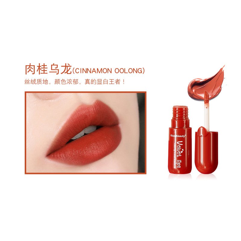 (Hàng Mới Về) Son Kem Lì Kissbeauty Dưỡng Ẩm Lâu Phai Nhiều Màu Sắc Lựa Chọn | BigBuy360 - bigbuy360.vn