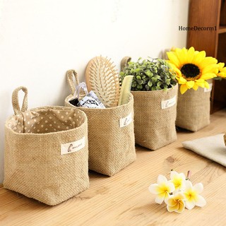 Giỏ Vải Đựng Đồ Giặt Gấp Gọn Được Phong Cách Vintage