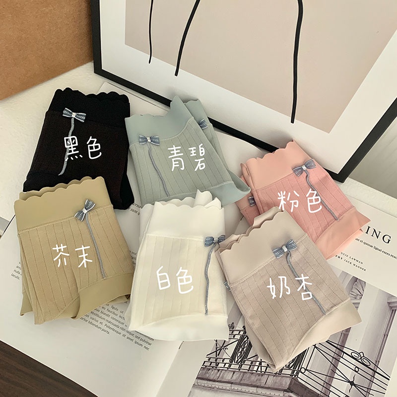 Quần Lót Nữ Không Đường May Phối Nơ Xinh Xắn