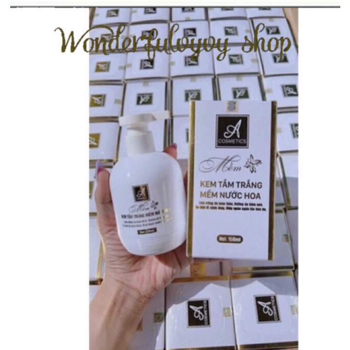 (CHÍNH HÃNG) - Kem tắm trắng mềm nước hoa chữ A Phương Anh