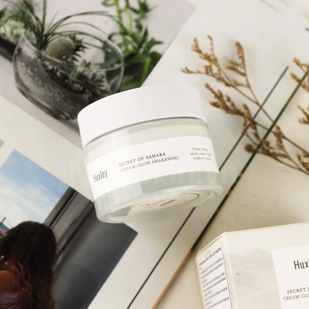 Kem Dưỡng Sáng Trắng Da, Căng Mọng Huxley Secret Of Sahara Cream Glow Awakening