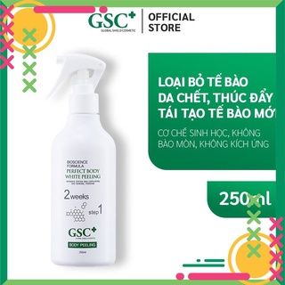 Tắm trắng- Tẩy da chết body GSC Perfect Body White Peeling chính hãng Chính Hãng