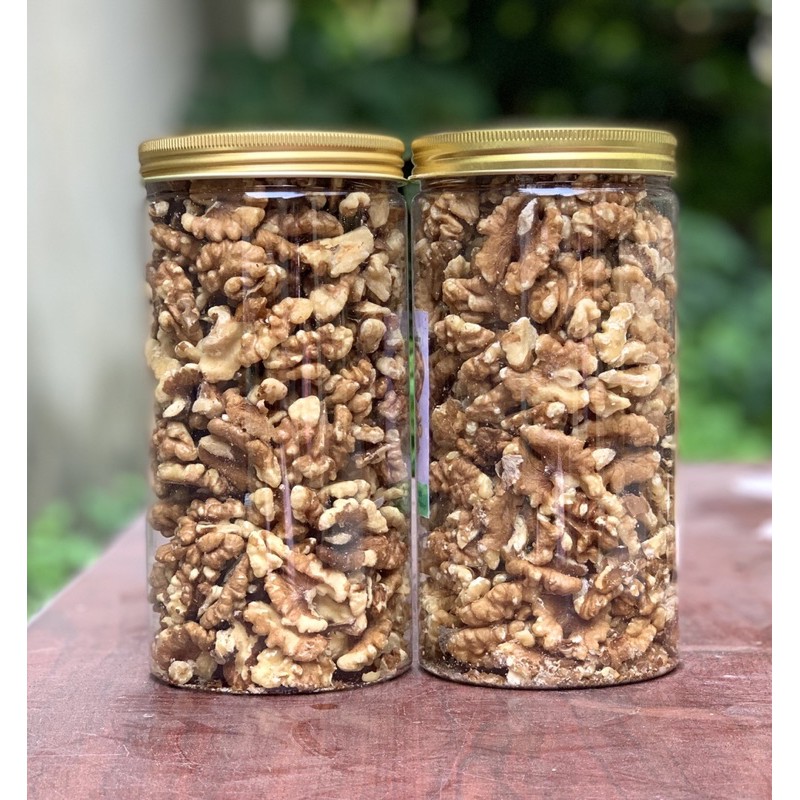 1kg nhân óc chó nướng chín nguyên vị giòn tan bóc được vỏ lụa
