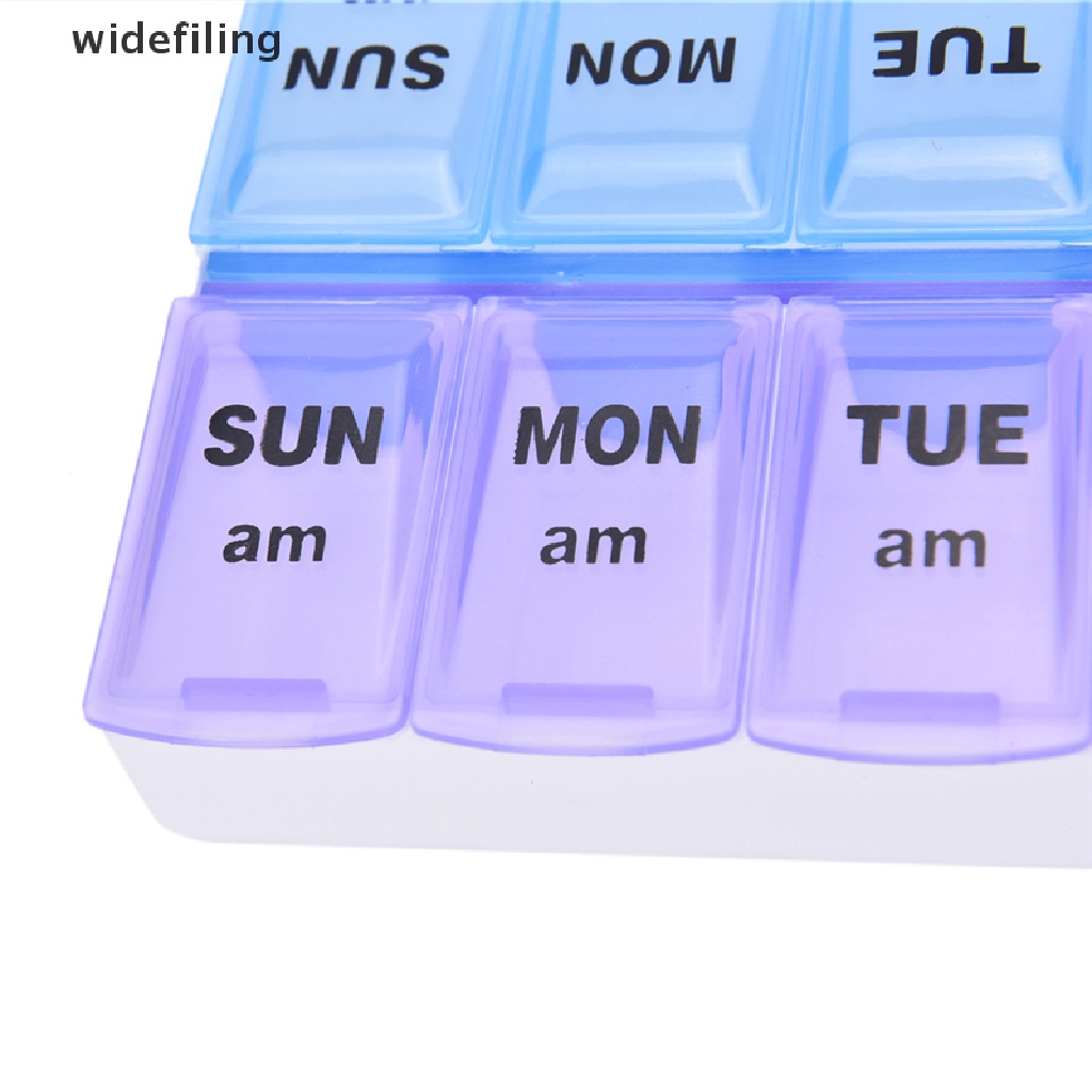 Hộp Đựng Thuốc 7 Ngày Trong Tuần Mang Đi Tiện Dụng