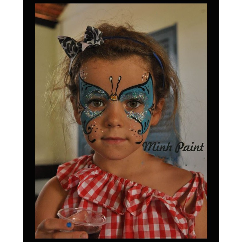 MÀU VẼ BODY PAINTING - MÀU VẼ FACE PAINTING - MÀU VẼ MẶT HÓA TRANG MAKEUP CHUYÊN NGHIỆP