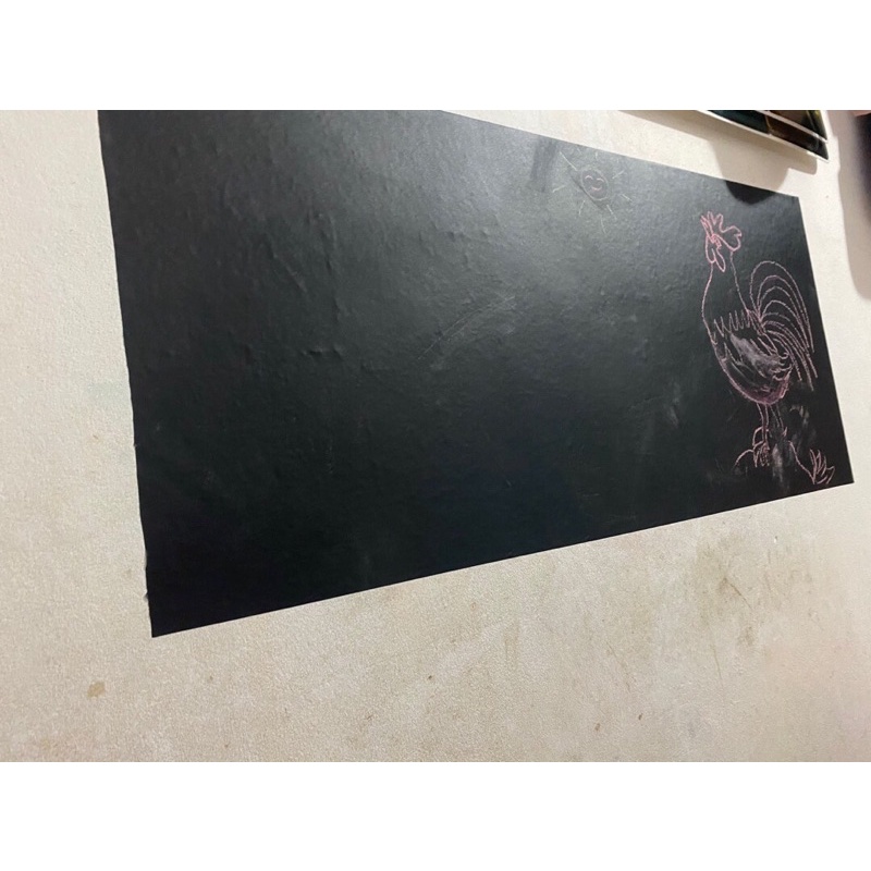 Bảng decal dán tường cho bé, bảng vẽ màu đen 45 x 200cm