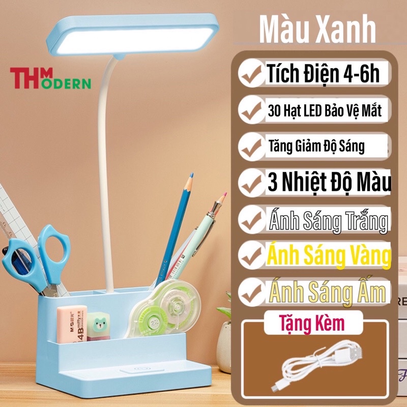 Đèn Học Để Bàn, Làm Việc Chống Cận Cảm Ứng Tích Điện