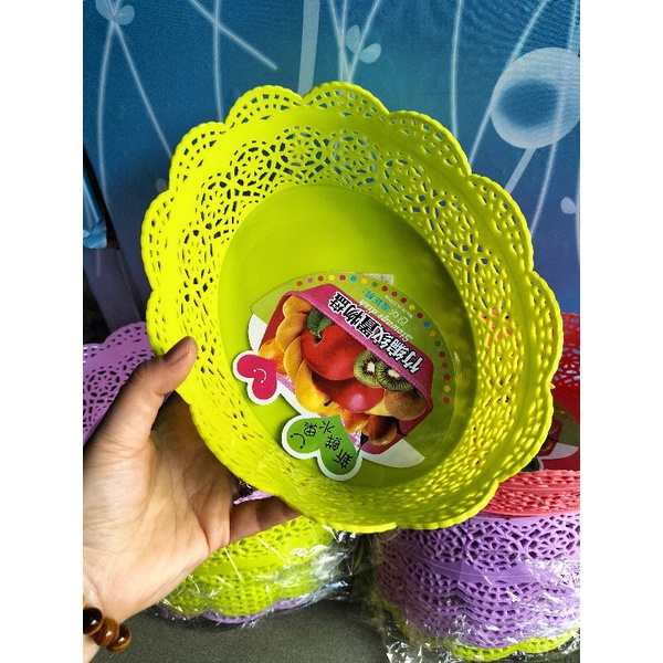 Rổ nhựa oval (đựng trái cây/rau củ quả)