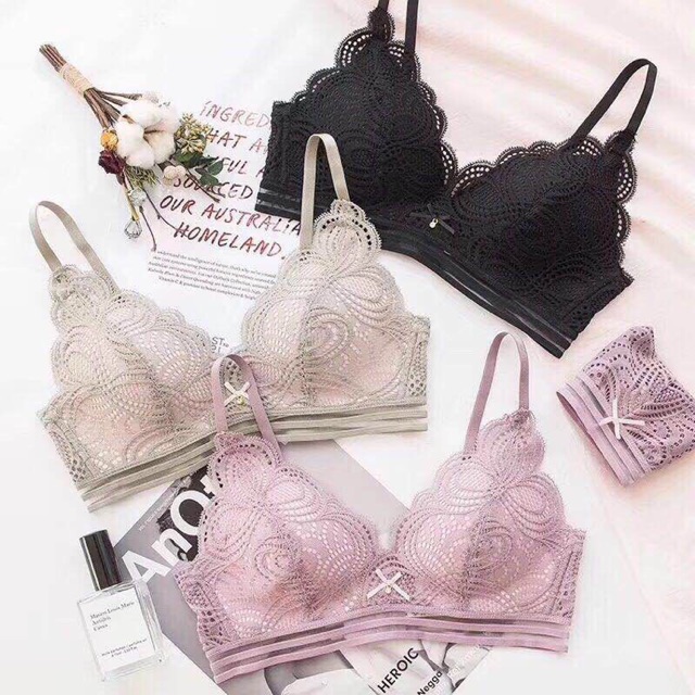 Áo ngực Ko GỌNG PHỐI REN