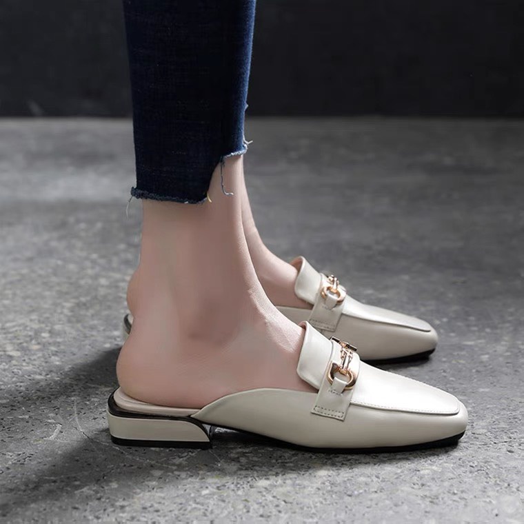Sục nữ gót vuông da mềm BIG SIZE 35-43 Quảng Châu Cao Cấp
