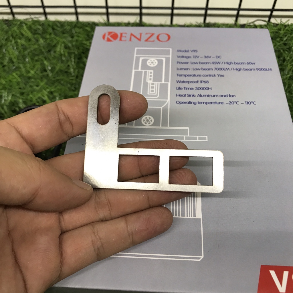 Pat Inox 2 Lỗ Vuông Gắn Công Tắc On Off , Passing