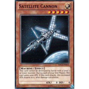 Thẻ bài Yugioh - TCG - Satellite Cannon / SDCR-EN012'