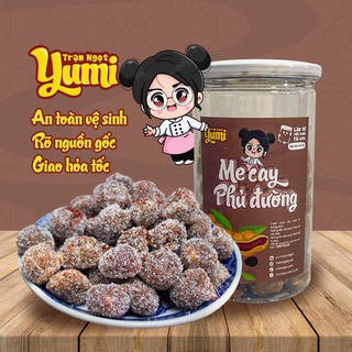  Me cay sấy phủ đường Yumi kẹo me cay chua ngọt đồ ăn vặt thơm ngon 