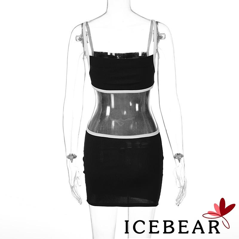 Đầm Ôm Hai Dây Hở Lưng Thời Trang Gợi Cảm Cho Nữ