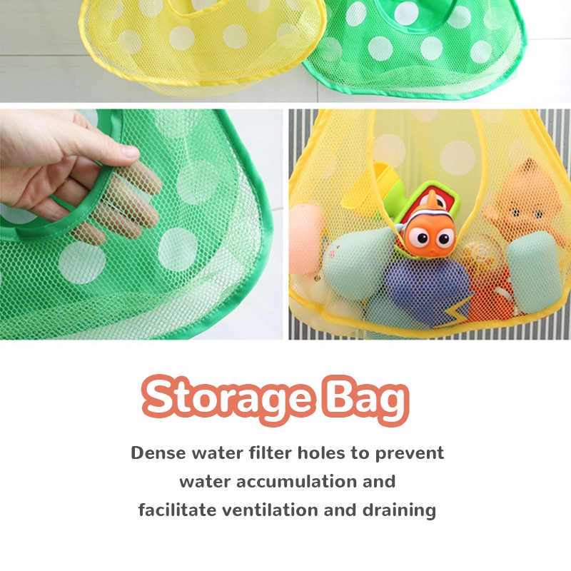 Bathroom bath baby play water toy storage bag duck storage bag daily necessities SJHY0308 YR