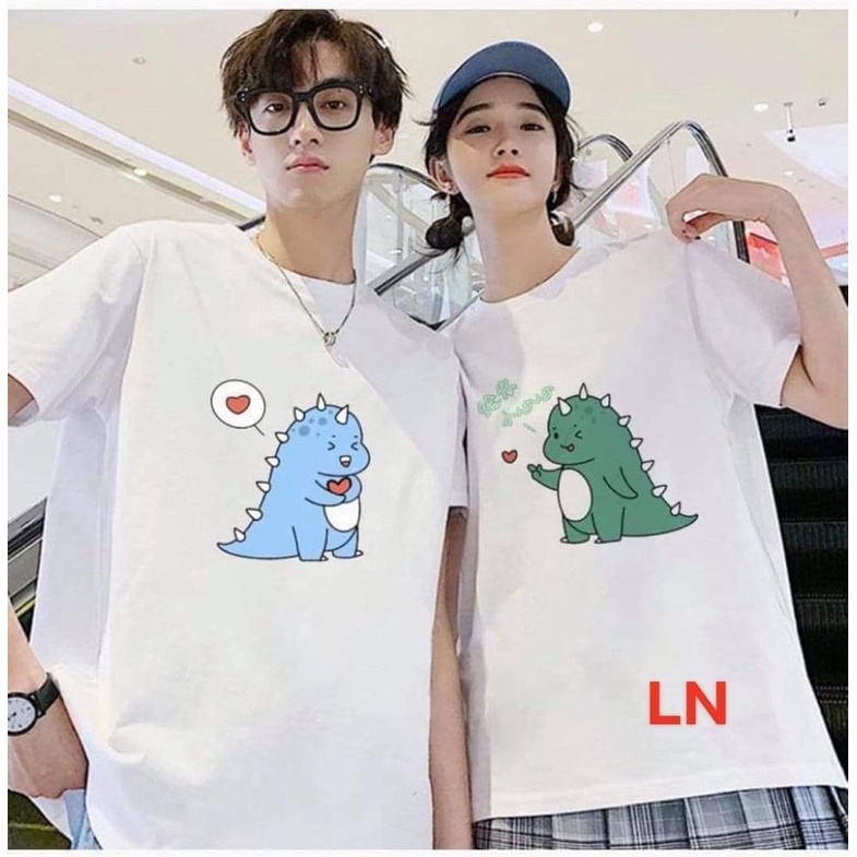 Áo đôi khủng Long ôm tim và búng tim LN11 (2 chiếc)