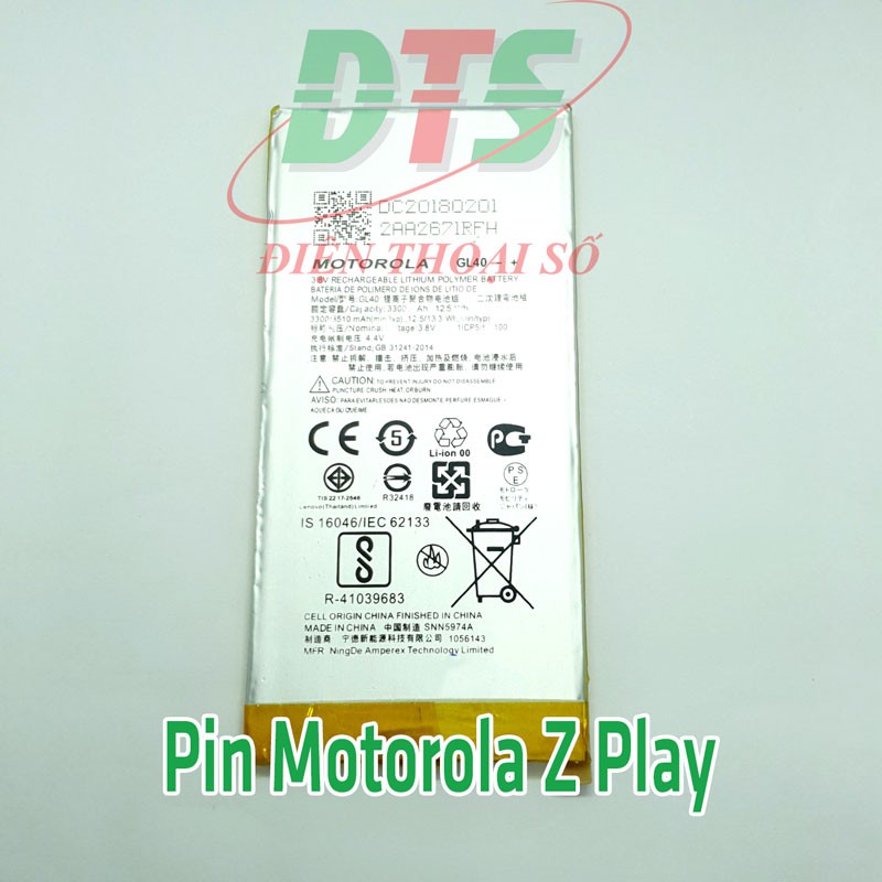 Pin Motorola  Z Play