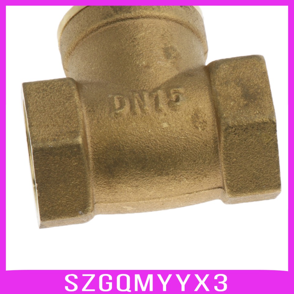 Van Kiểm Tra Một Chiều DN15- 1-2 inch Bằng Đồng Thau Chuyên Dụng Cho Nhà Vệ Sinh