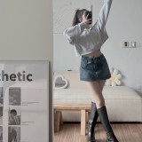 Áo khoác nỉ croptop yousy cá tính nữ 🎁 Nana's House - FREESHIP 🎁 Hoodie nỉ crt form cá tính vintage nữ