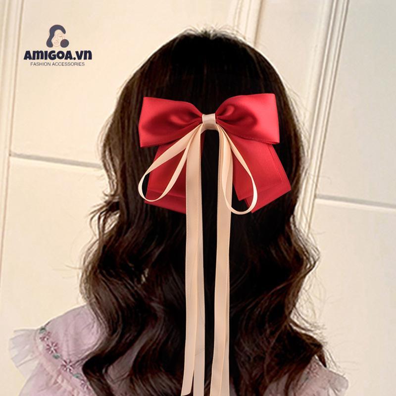 ✨✨Trâm Cài Tóc Nơ Bằng Gỗ Mun Phong Cách Trung Hoa Cổ Điển