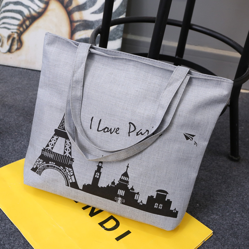 balo levelNew Korean-Style Women's Fashion Handbag Canvas Bag Women's Single-Shoulder Bag Cloth Bag Casual Portable Big Bag Student Bag Shopping Bag