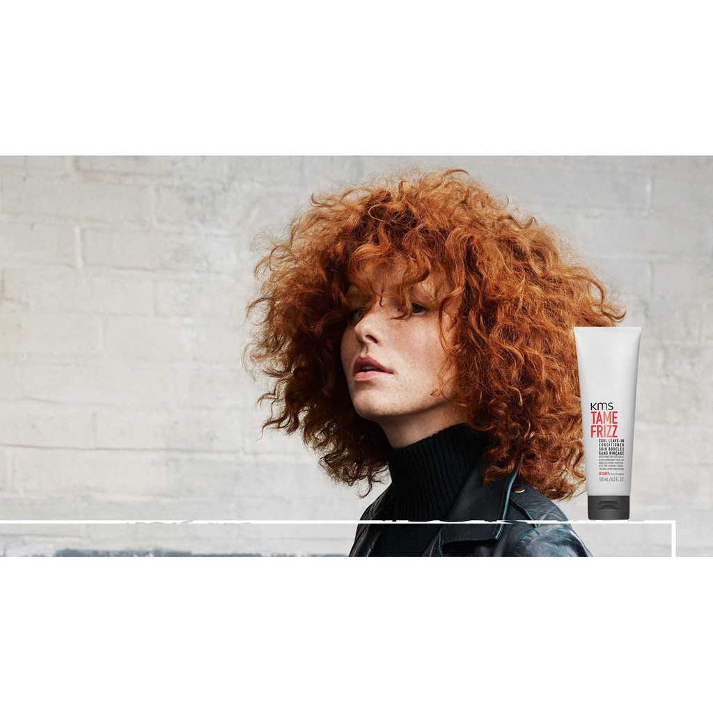 Kem xả khô dành cho tóc xoăn KMS Goldwell TAME FRIZZ Curl Leave-in Conditioner 125ml