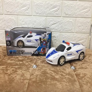 Ô TÔ CẢNH SÁT BIẾN HÌNH THÀNH ROBOT