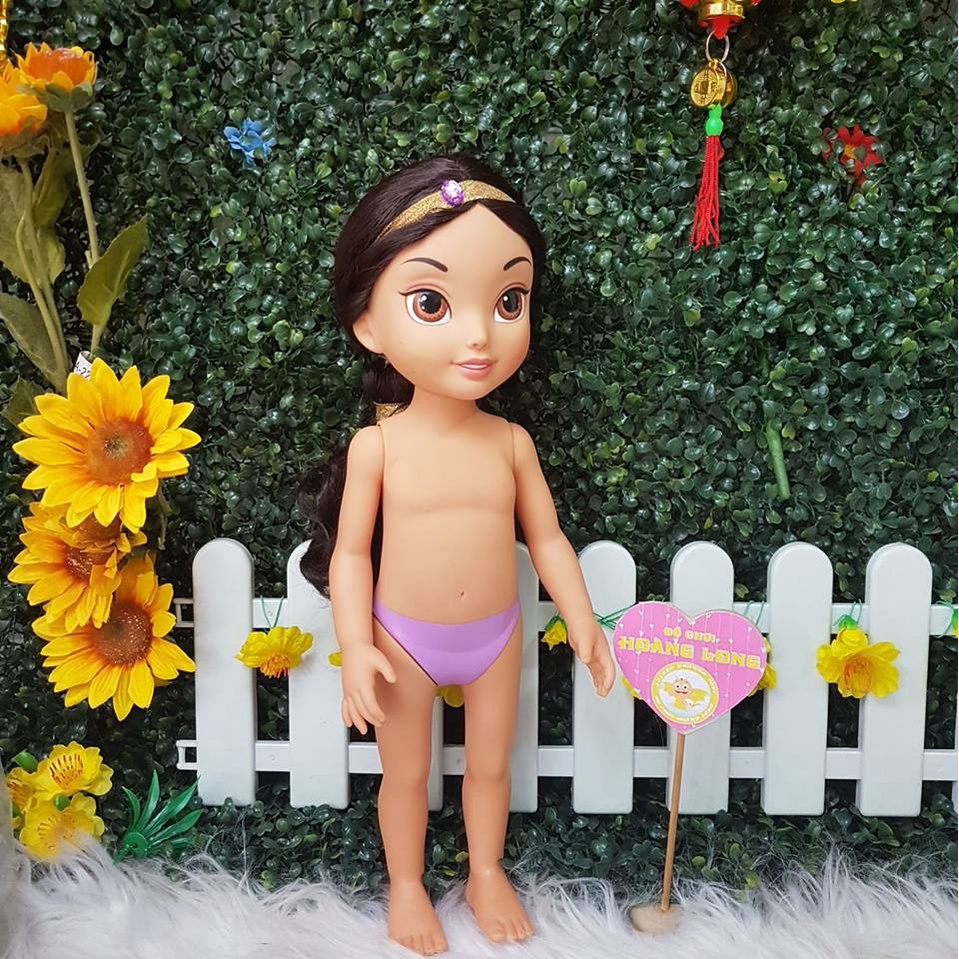 Búp Bê Công Chúa Jassmin Disney Toddler phiên bản gầy 39 cm - 16 inch Doll