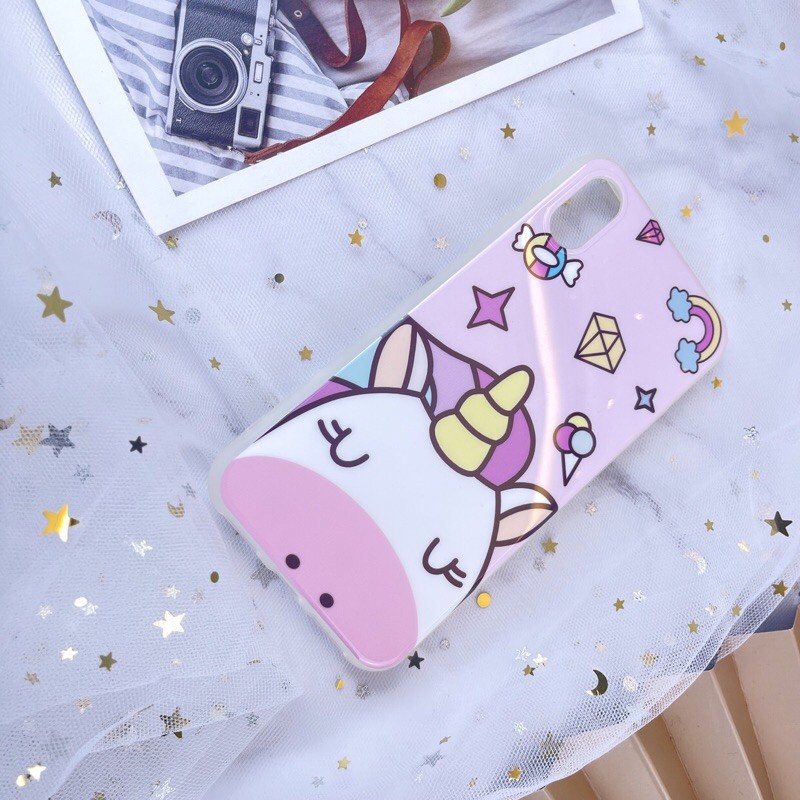 Ốp iphone Unicorn dành cho Iphone iPhone6/6s/6Plus/6sPlus/7Plus/8Plus/iPX/IPXS/Xs Max