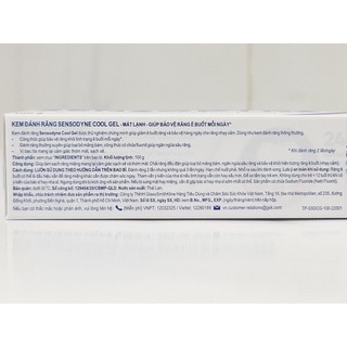 Kem Đánh Răng Giảm Ê Buốt Sensodyne 100g