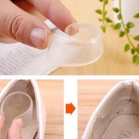 02 Dán Gót Giầy silicon, Lót Giầy chống đau gót chân (1 đôi) DUASHOP.