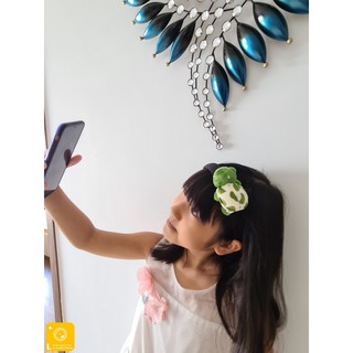 Cài Tóc và Cột Tóc Con Rùa Siêu Cute Cho Bé Và Các Nàng