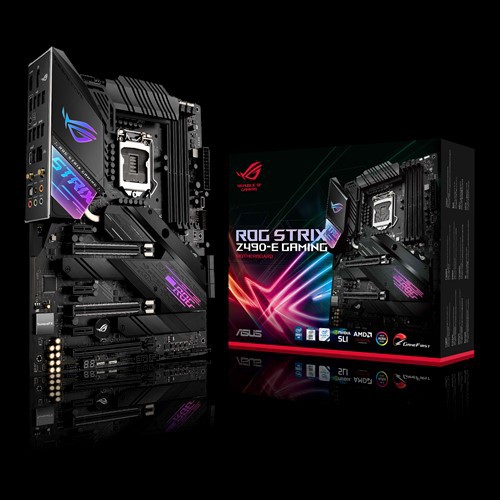 Bo Mạch Chủ Mainboard ASUS ROG STRIX Z490E GAMING Hàng Chính Hãng