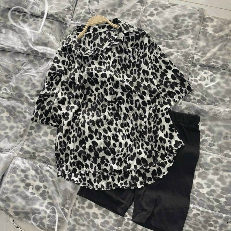 (HCM) ÁO SƠ MI FORM RỘNG KÈM QUẦN SIÊU XINH CHO CÁC CHỊ EM KME FASHION